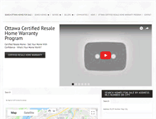 Tablet Screenshot of ottawarealestatebestbuys.com